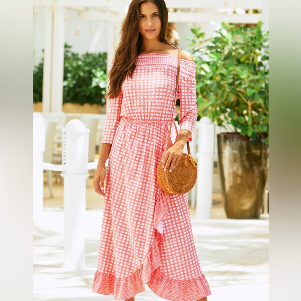 Cabana Life Red Gingham Dress